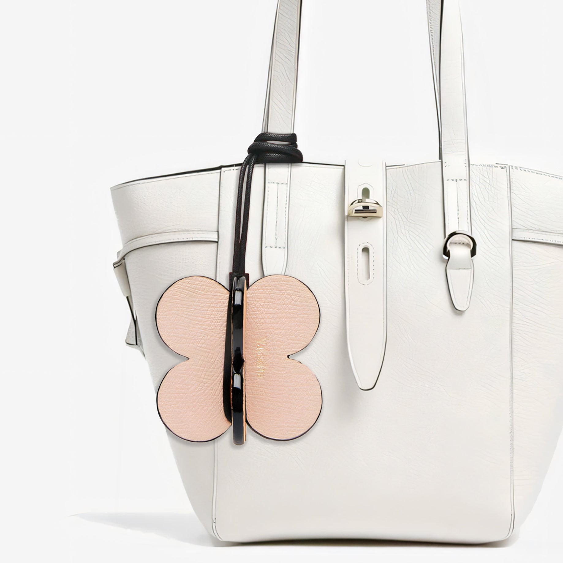 3D FOUR-LEAF BAG CHARM