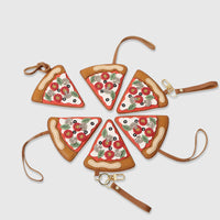 PIZZA SLICE BAG CHARM