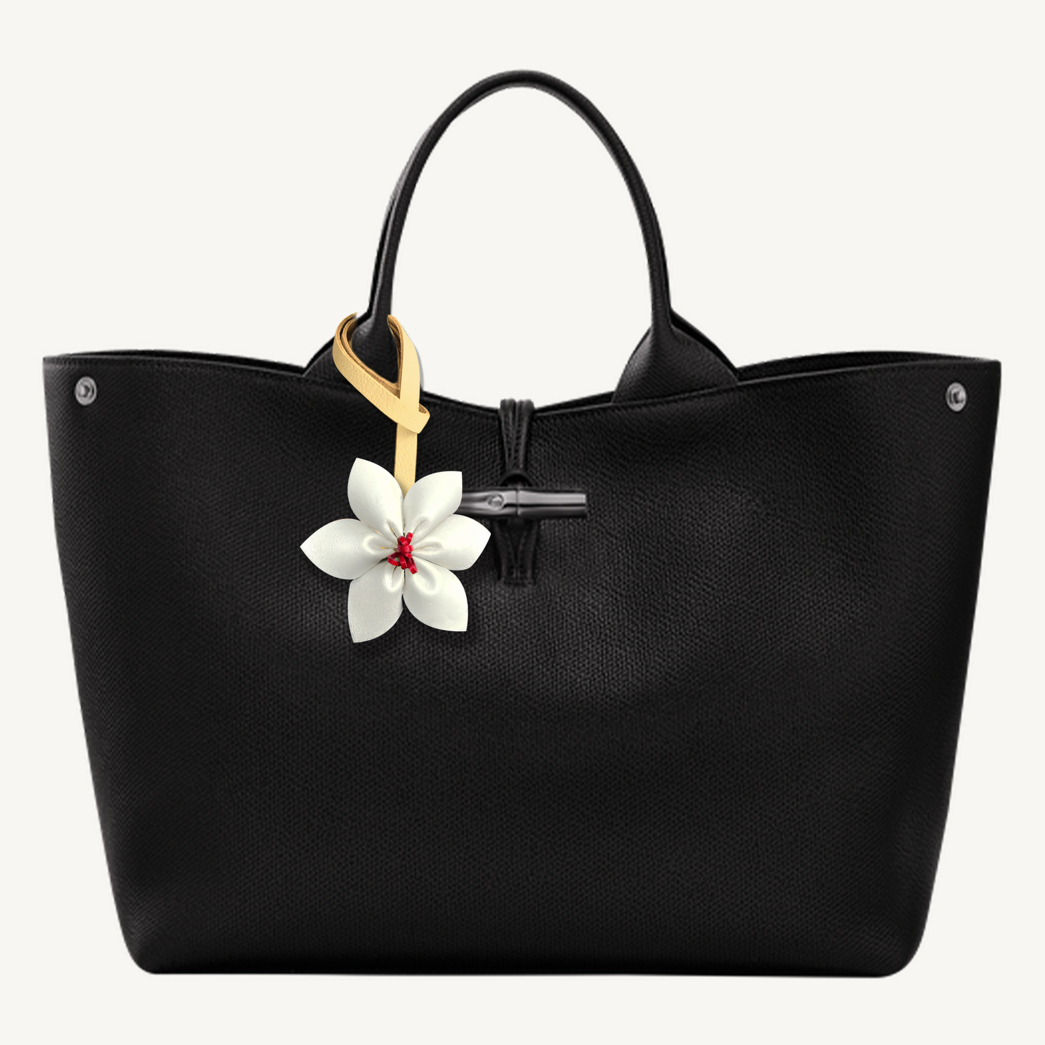 HIBICUS FLOWER BAG CHARM