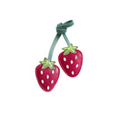 TWIN STRAWBERRY BAG CHARM