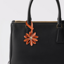 DAHLIA FLOWER BAG CHARM