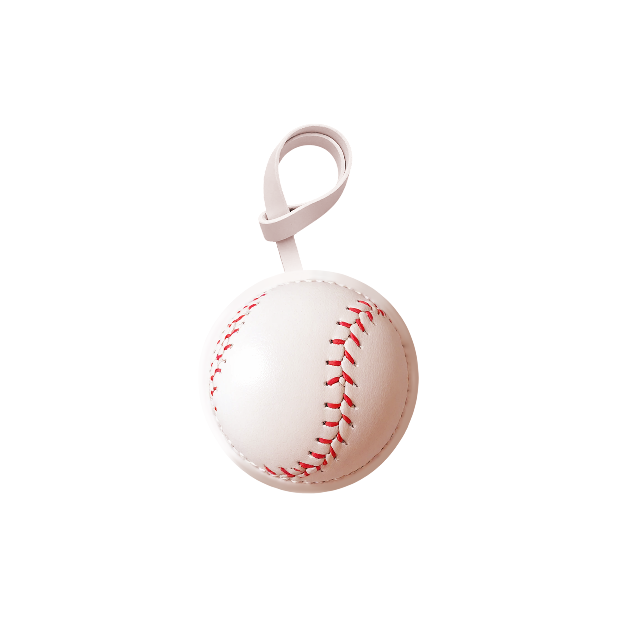 BASEBALL - LEATHER BAG CHARM