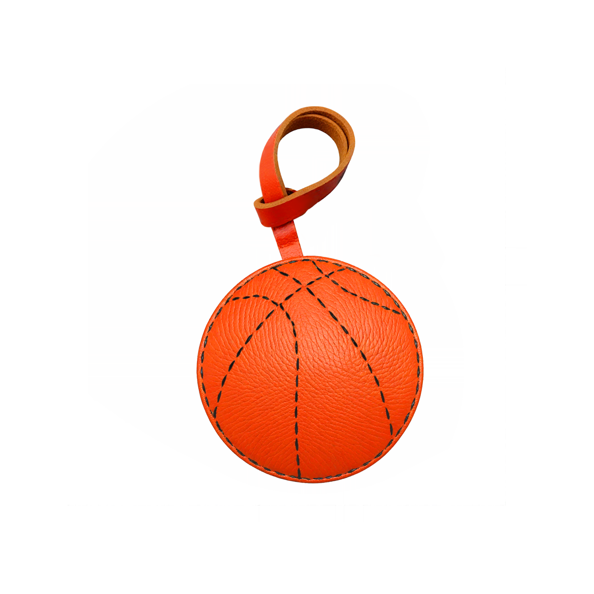 BASKETBALL - LEATHER BAG CHARM