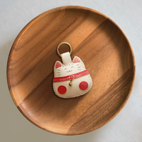 LUCKY CAT BAG CHARM