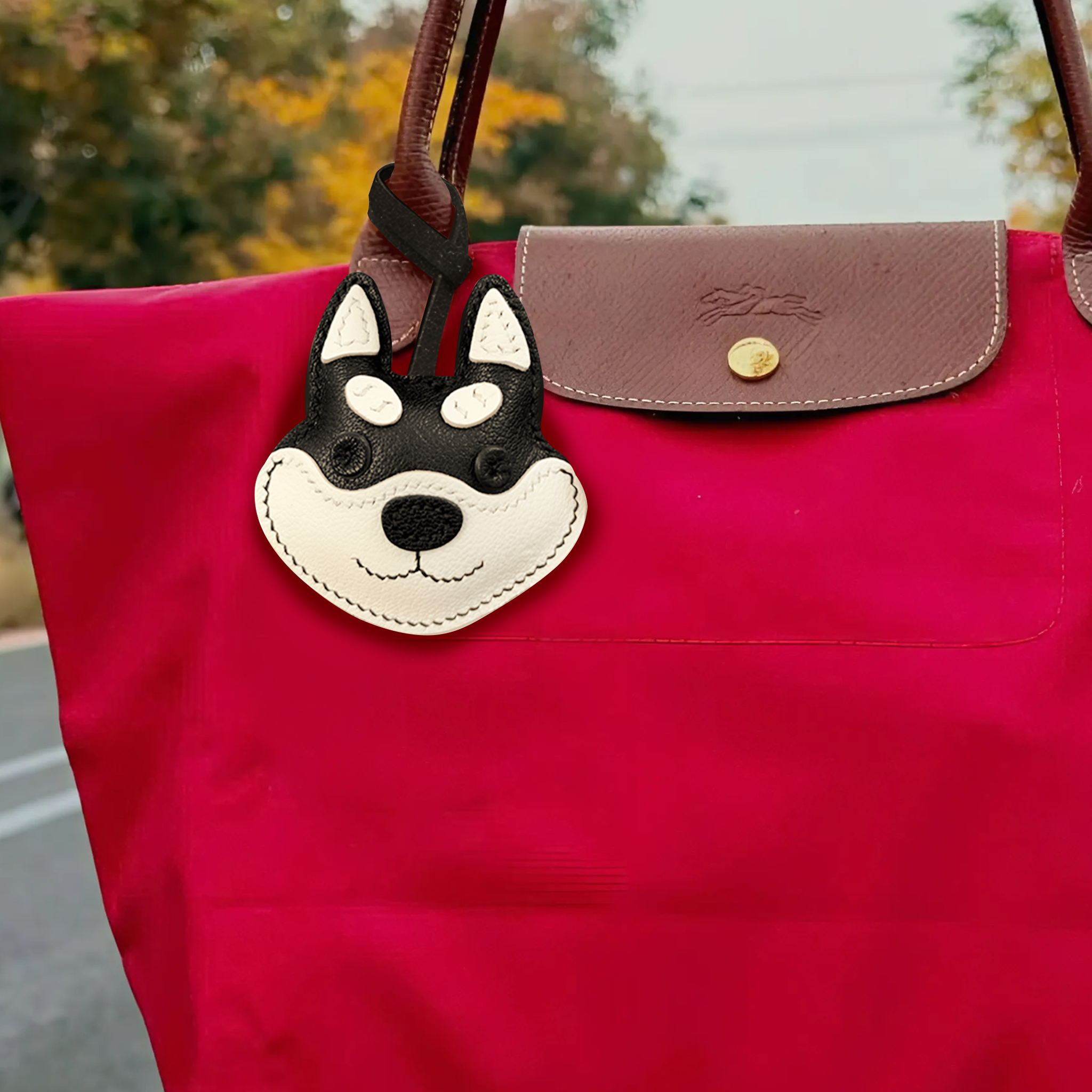 SHIBA INU BAG CHARM