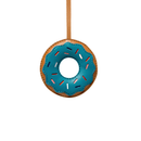 DONUT BAG CHARM