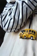 SCHOOL BUS BAG CHARM