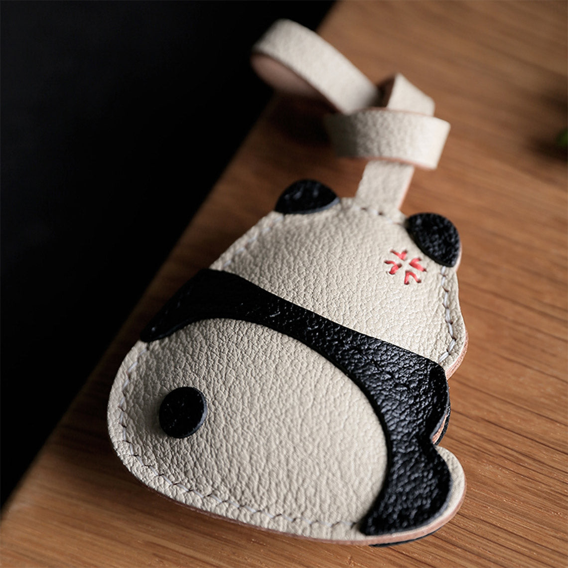 CUTE ANGRY PANDA BAG CHARM