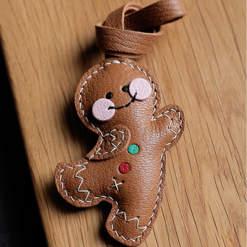 CHRISTMAS GINGERBREAD BAG CHARM