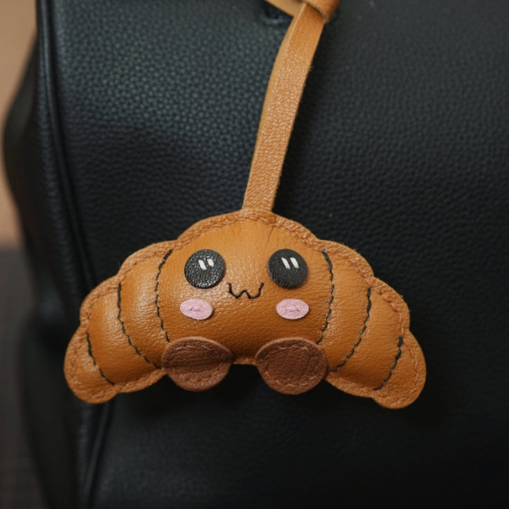 FRENCH CROISSANT BAG CHARM