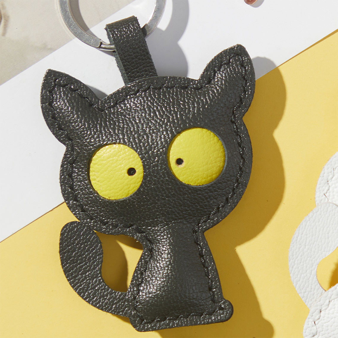 POPSEWING® Leather Kitty Keychain DIY Kits
