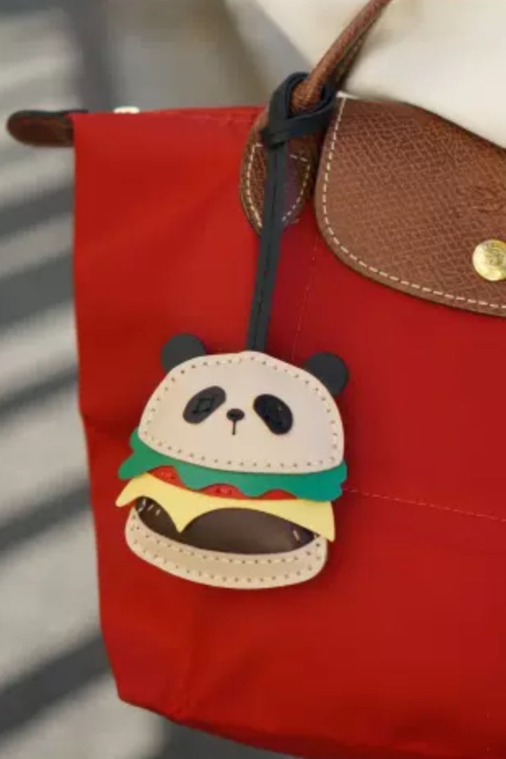 HAMBURGER BAG CHARM