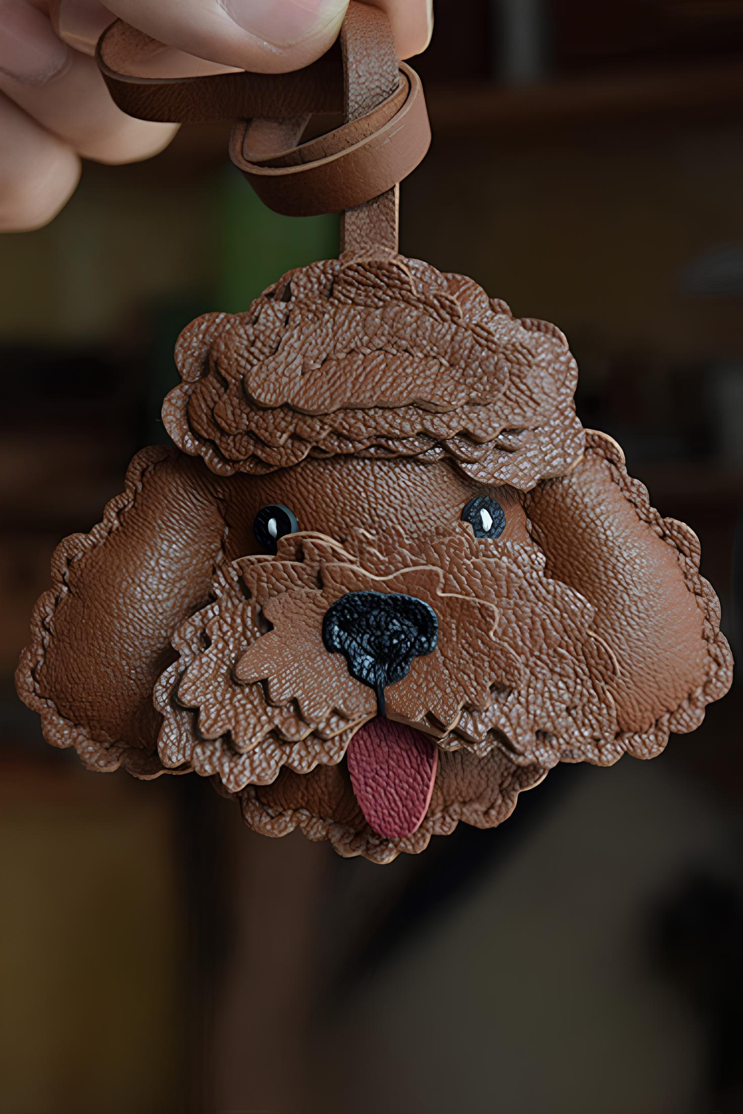 POODLE BAG CHARM
