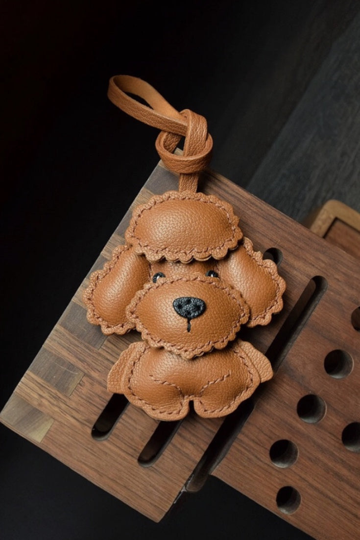 POODLE TEDDY BAG CHARM
