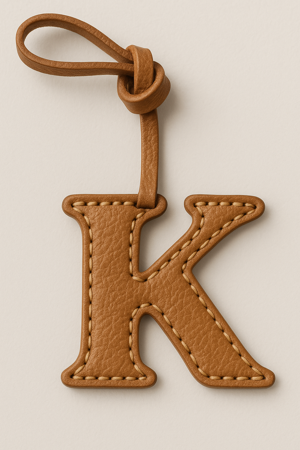 ALPHABET BAG CHARM