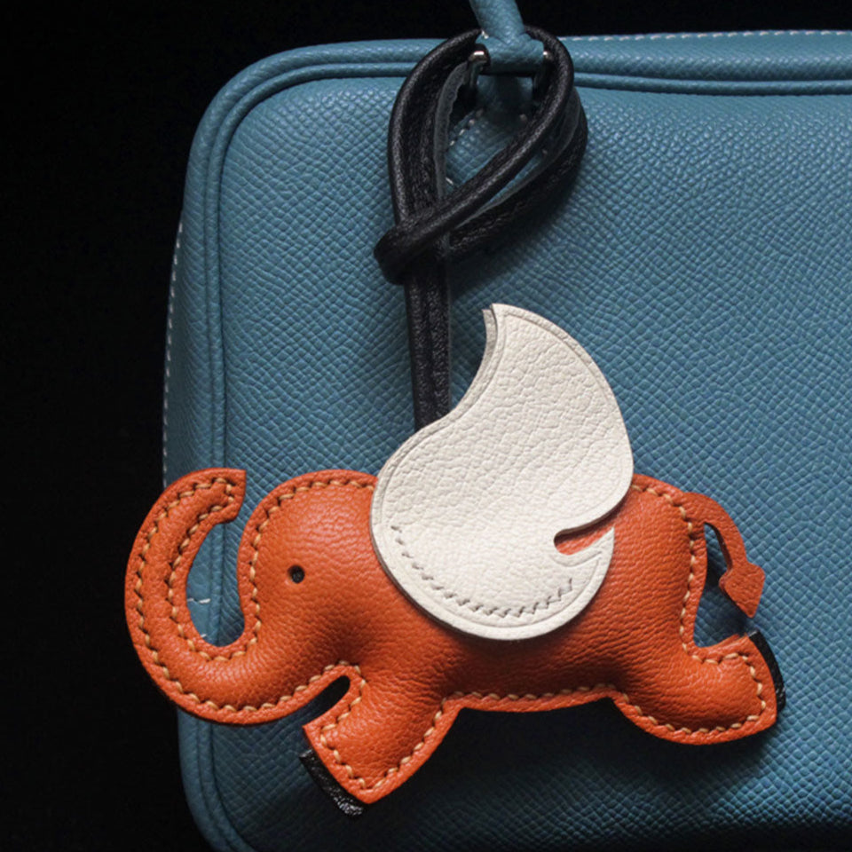 WINGED ELEPHANT BAG CHARM