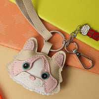 POPSEWING® Sheep Leather Little Cat Keychain DIY Kit