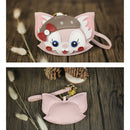 POPSEWING® Leather Pink Fox Keychain DIY Kit