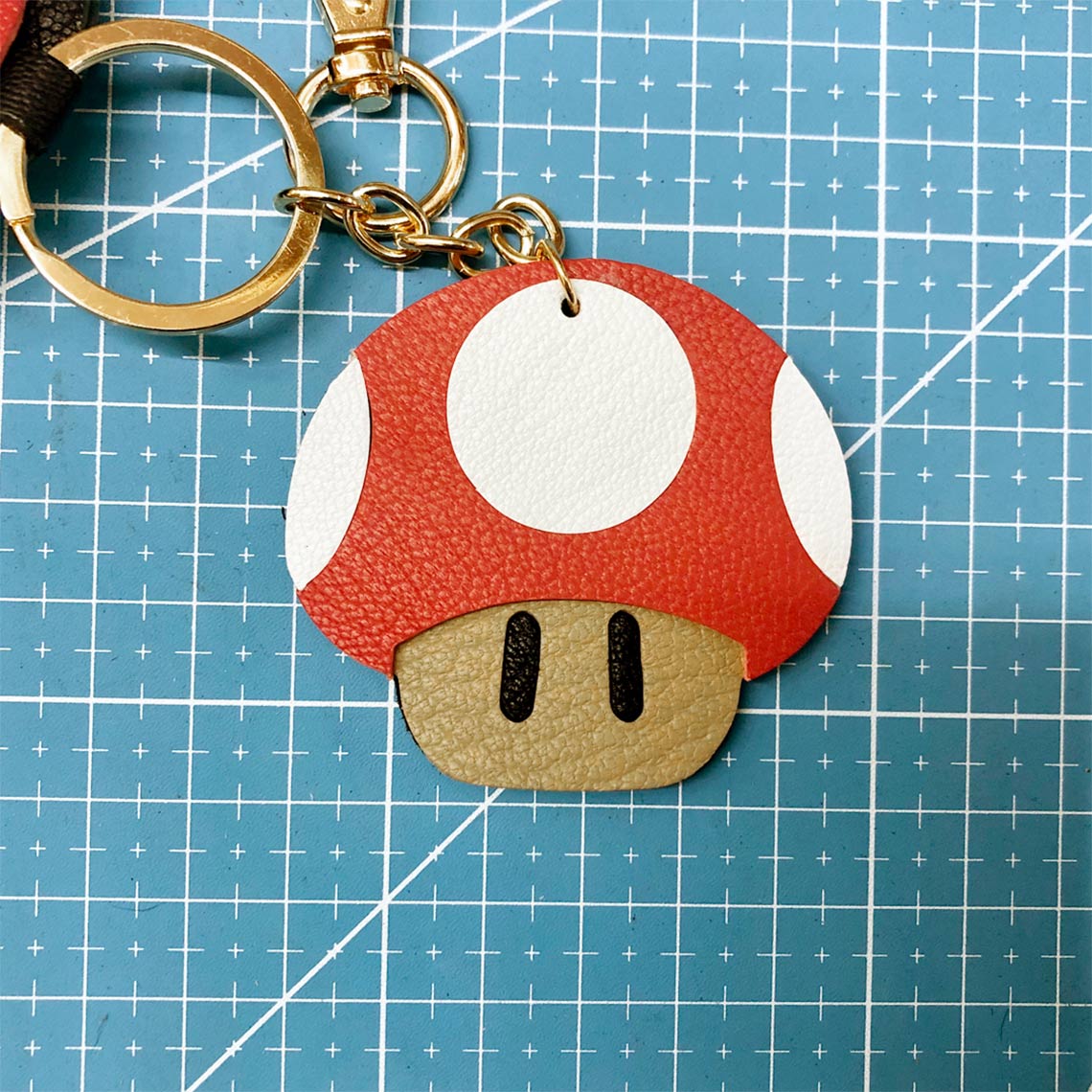 POPSEWING® Sheep Leather Plumber Keychain DIY Kit