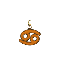 ZODIAC HOROSCOPE LEATHER CHARM