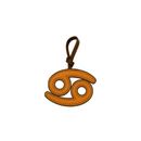 ZODIAC HOROSCOPE LEATHER CHARM