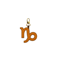 ZODIAC HOROSCOPE LEATHER CHARM