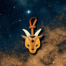 Capricorn - Zodiac Horoscope Leather Charm