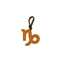 ZODIAC HOROSCOPE LEATHER CHARM