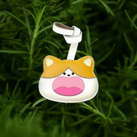 CARTOON CAT BAG CHARM