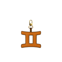 ZODIAC HOROSCOPE LEATHER CHARM