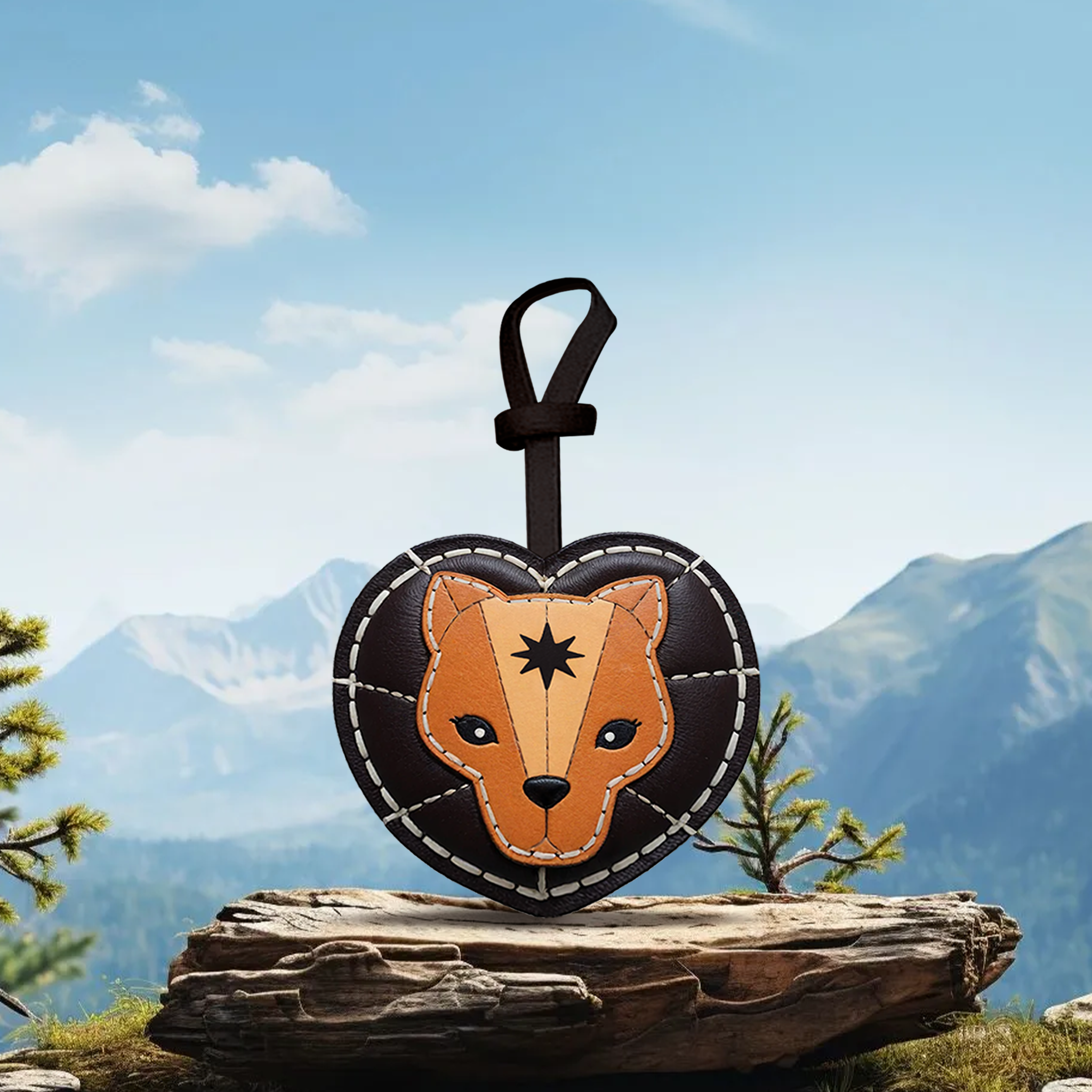 Leo - Zodiac Horoscope Leather Charm
