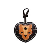 Leo - Zodiac Horoscope Leather Charm