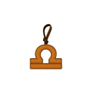 ZODIAC HOROSCOPE LEATHER CHARM