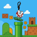 MARIO PIRANHA PLANT BAG CHARM