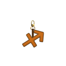 ZODIAC HOROSCOPE LEATHER CHARM