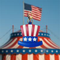 U.S.A HAT BAG CHARM