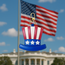 U.S.A HAT BAG CHARM