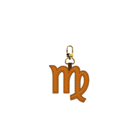 ZODIAC HOROSCOPE LEATHER CHARM
