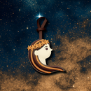 Virgo - Zodiac Horoscope Leather Charm
