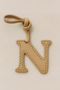 ALPHABET BAG CHARM