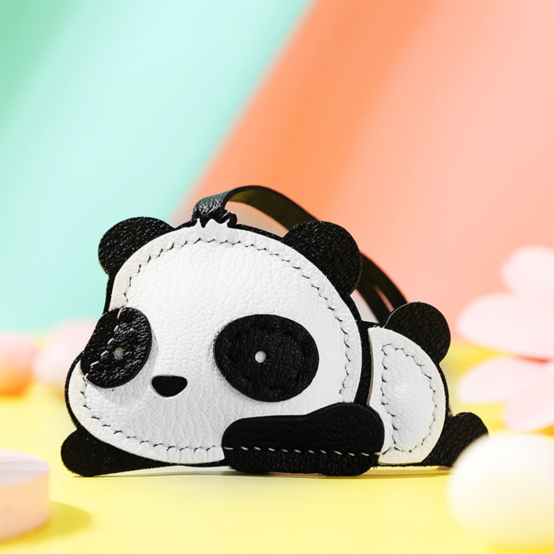 LYING PANDA BAG CHARM
