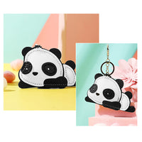 POPSEWING® Lambskin Panda Keychain Pendant DIY Kit