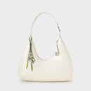 TULIP BAG CHARM - WHITE