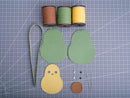HAPPY AVOCADO BAG CHARM