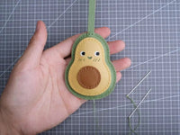 HAPPY AVOCADO BAG CHARM