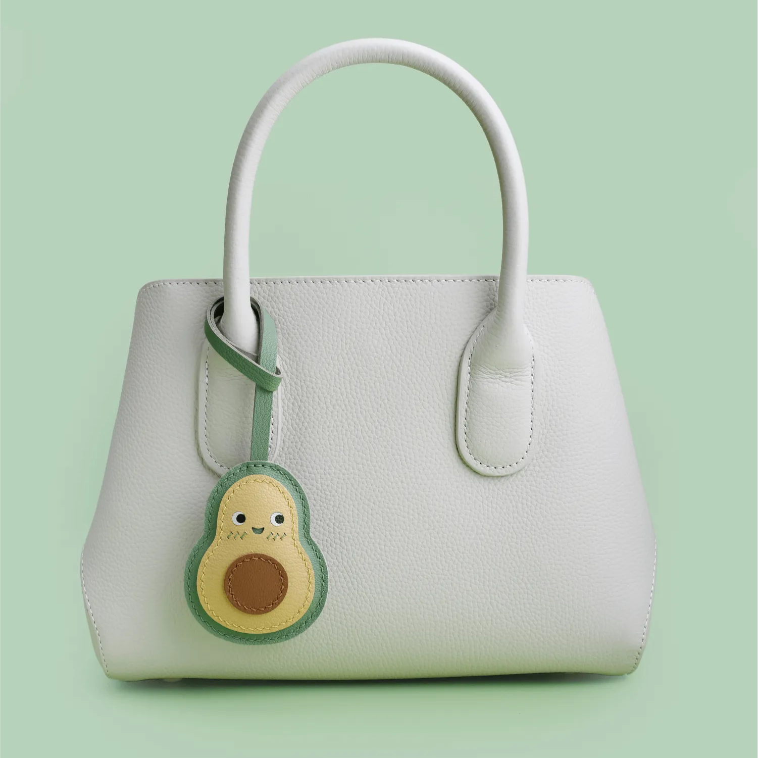 HAPPY AVOCADO BAG CHARM