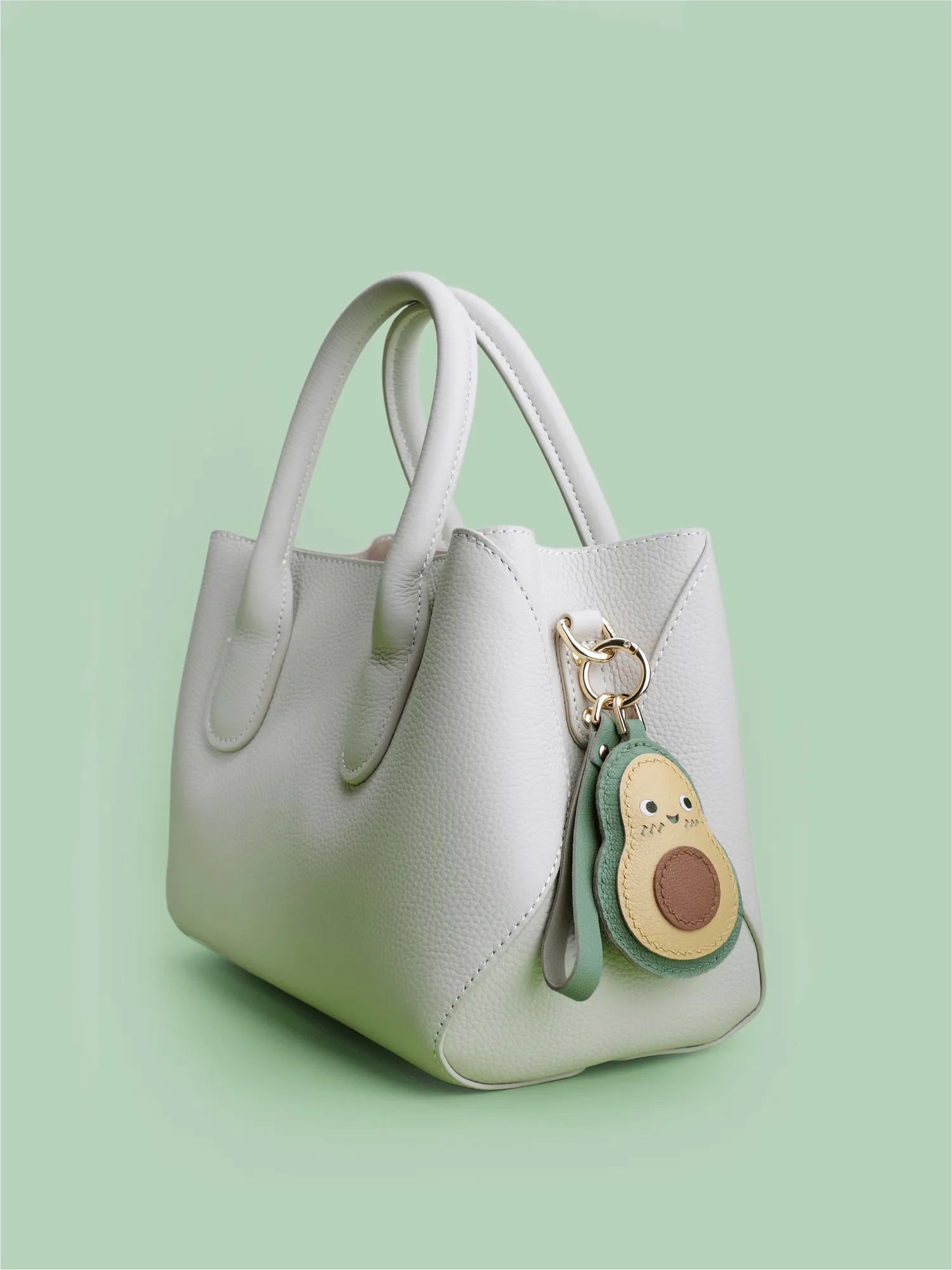 HAPPY AVOCADO BAG CHARM
