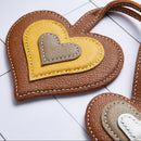 POPSEWING® Sheep Leather Double Heart Bag Charm DIY Kit