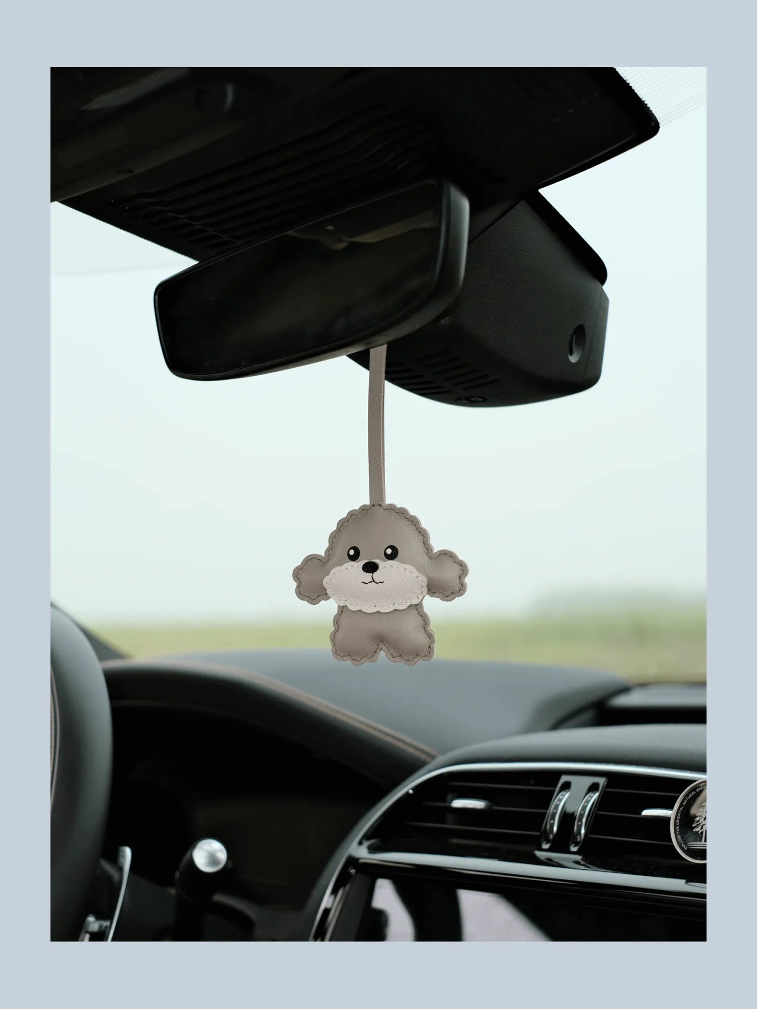 BICHON FRISE BAG CHARM