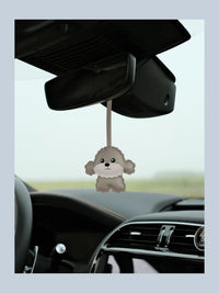 BICHON FRISE BAG CHARM